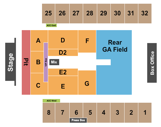 Hersheypark Stadium Slayer Seating Chart